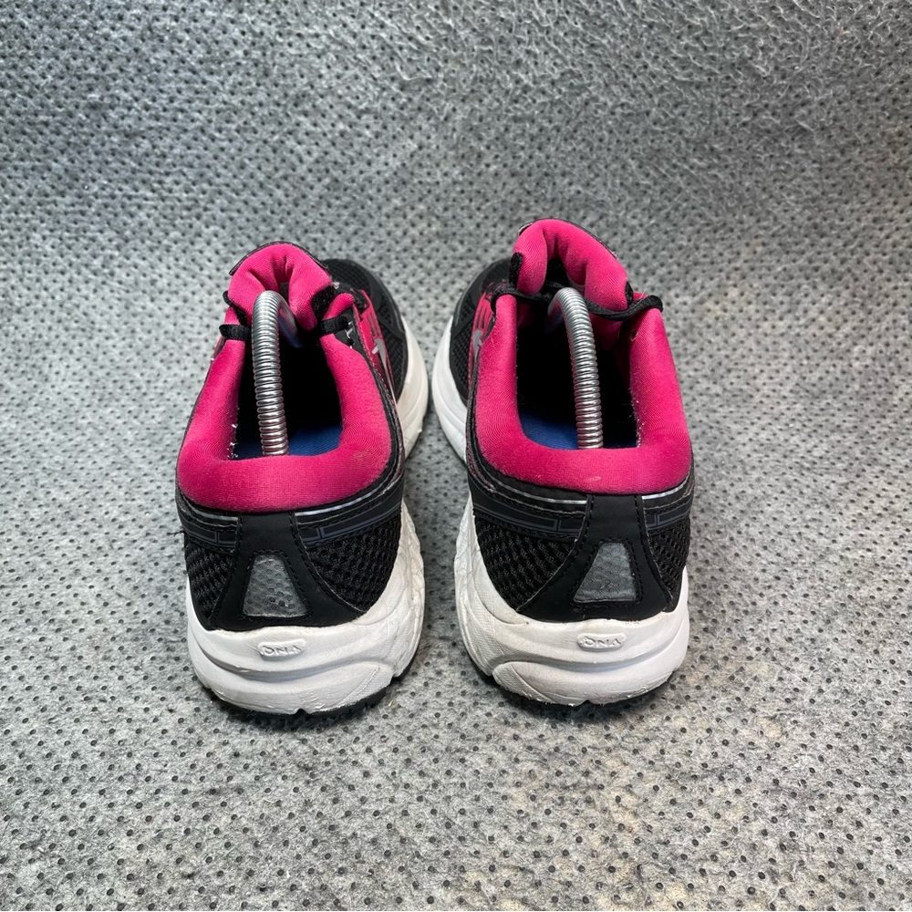 Brooks Addiction 13 Pink Black Running Shoes Size 10.5 Women’s - Picture 6 of 9